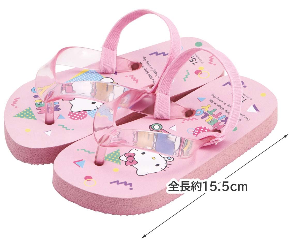 超超難あり　ハローキティ　ビーチサンダル型スタンプ Amazon.co.jp: スケーター(Skater) キッズ ビーチサンダル 15cm ハロー